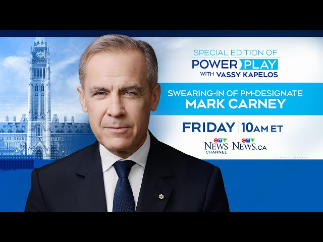 ⁣WATCH LIVE: Mark Carney sworn in as Canada’s 24th Prime Minister