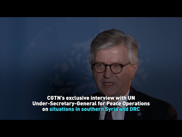 ⁣UN Under-Secretary-General for Peace Operations: Situations in southern Syria and DRC