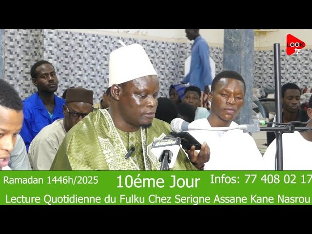 ⁣Transcription Fulku Mashune en Wolof par Serigne Assane Kane Nasrou 10éme Jour du Ramadan Karim