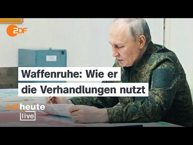 ⁣Militärexperte Gressel über Chancen auf eine Feuerpause in der Ukraine | Analyse bei ZDFheute live