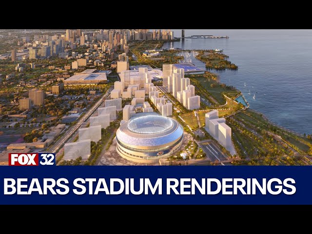 ⁣New Bears stadium renderings revealed for former Michael Reese Hospital site