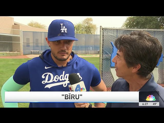 Dodgers players get pop quiz on Japanese before Tokyo game