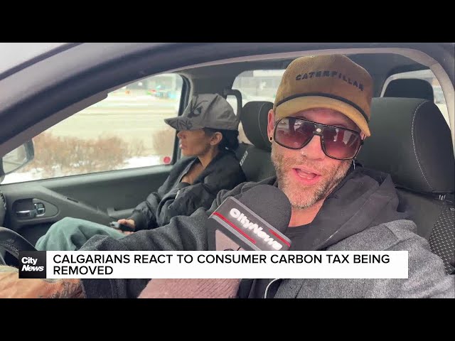 Calgarians react to carbon tax being scrapped