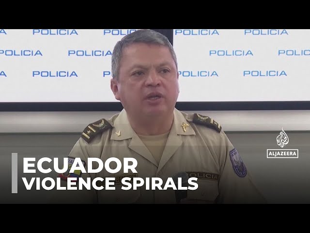 Ecuador's violence surges as Noboa hires controversial military contractor