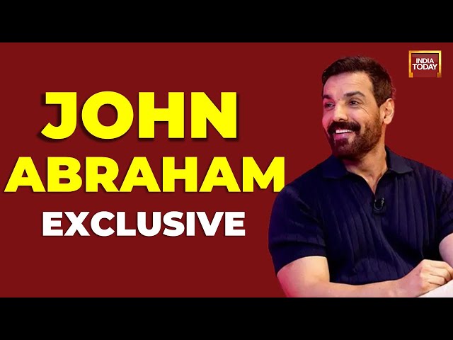 ⁣LIVE: John Abraham Exclusive On India Today | John Abraham The Diplomat Movie | India Today LIVE