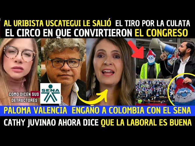 ⁣JUGADA SALIÓ  MAL,URIBISTAS SE VISTIERON DE PITUFOS.CLAUDIA ENLOQUEC3.JUVINAO CINIC4 APOYA LABORAL