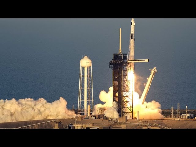 NASA and SpaceX launch mission to replace US astronauts stranded on the International Space Station