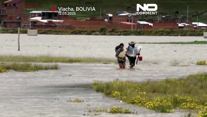 Schwere Überschwemmungen in Bolivien