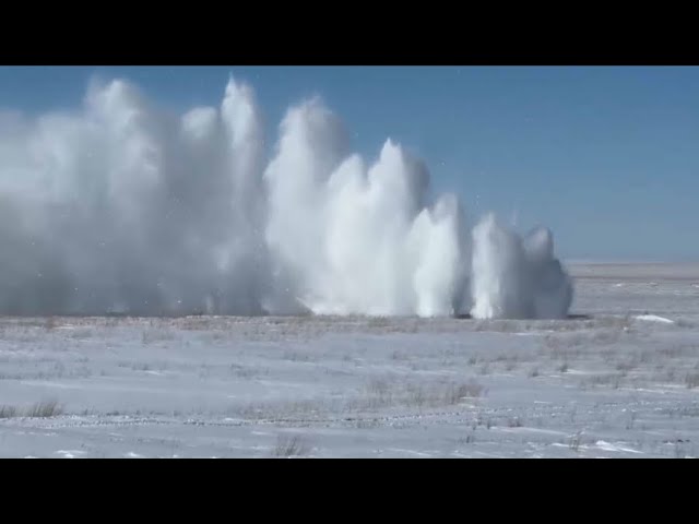 Қарағанды облысының өзендерінде мұз жару жұмыстары жүргізілді