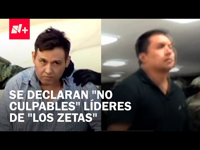 ⁣Hermanos Treviño Morales, el Z-40" y el "Z-42" se declaran No Culpables ante jueza en