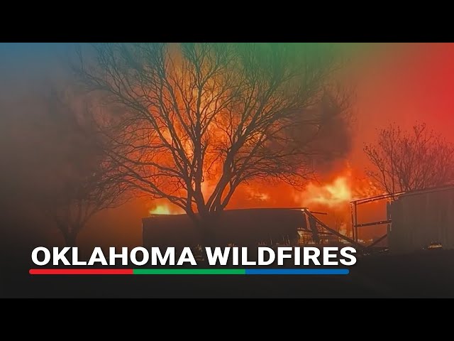 Homes destroyed as wildfires rage across Oklahoma | ABS CBN News