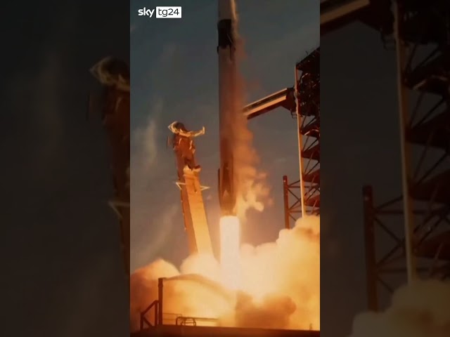 ⁣Usa, decollata missione di recupero di due astronauti