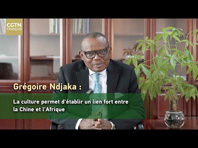 Grégoire Ndjaka : la culture permet d'établir un lien fort entre la Chine et l'Afrique