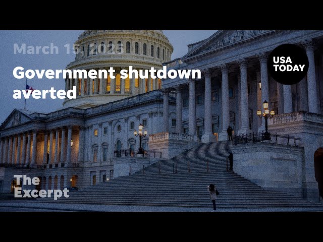 ⁣Government shutdown averted | The Excerpt