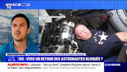 Astronautes coincés dans l'ISS: "Tout est calculé, tout est préparé pour ne pas qu'il