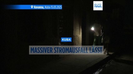 Stromausfall in Kuba: Millionen im Dunkeln