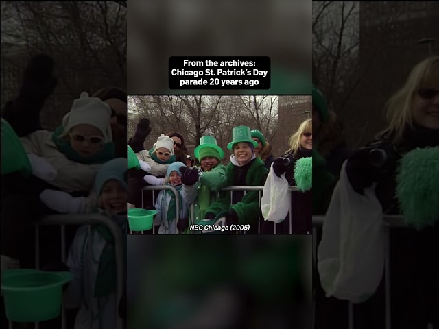 From the archives: Obama walks in Chicago St. Patrick's Day parade 20 years ago ☘️