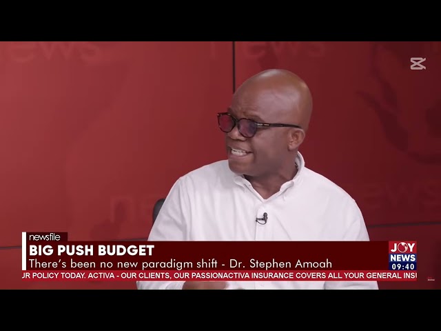 Dr. Amoah says it's too early to judge the 2025Budget without  implementation of proposed polic