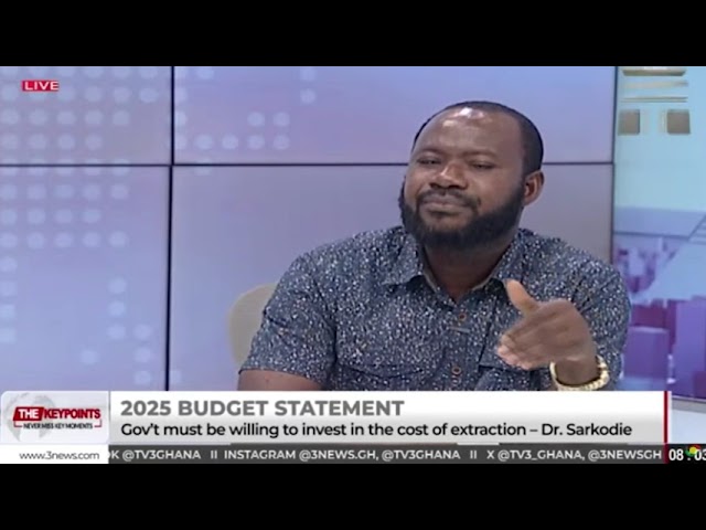 I don't see where the Finance Minister will get money to transform this country - Dr. Sarkodie