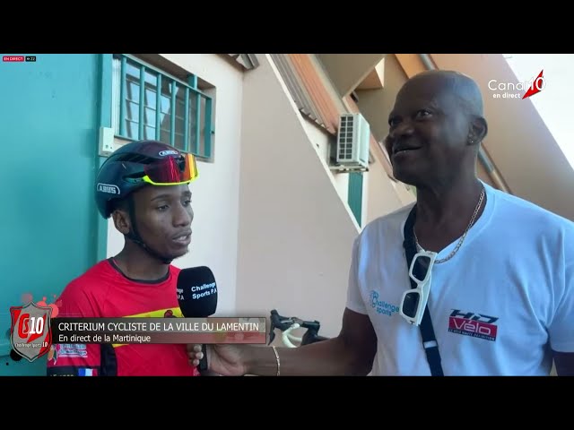 CRITERIUM CYCLISTE DE LA VILLE DU LAMENTIN (MARTINIQUE) TRONCON 1 82,02KMS