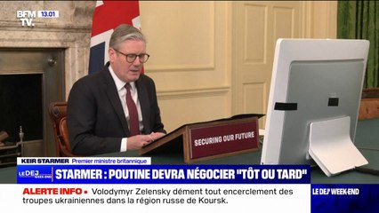 Guerre en Ukraine: "Nous devons renforcer les capacités des Ukrainiens à se défendre", déc