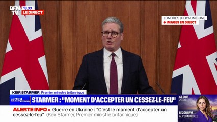 ⁣Guerre en Ukraine: "Le moment est venu de s'engager dans des discussions pour une paix dur