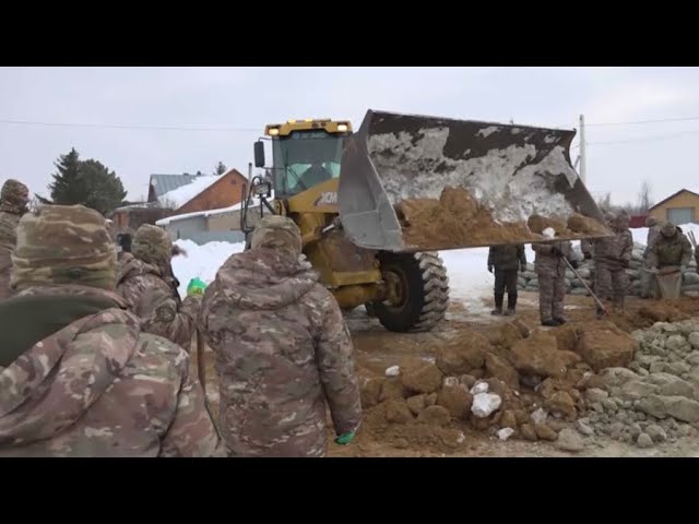 ⁣Елімізде су тасқынының алдын алуға 7000 әскер жұмылдырылды