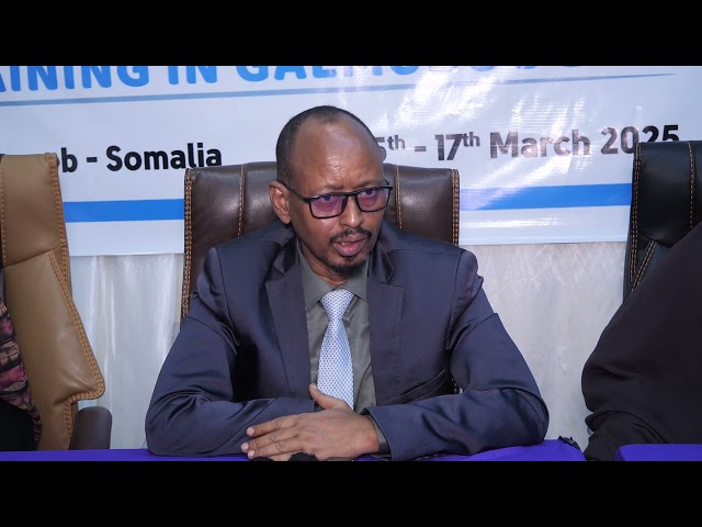 ⁣Golaha Warbaahinta Soomaaliyeed oo Dhuusamareeb tababar.ugu qabtay saxafiyiinta Galmudug