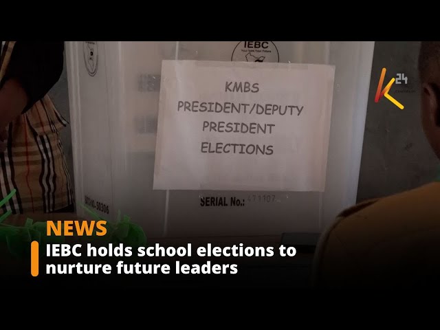 ⁣IEBC conducts school elections to instill democratic values in pupils