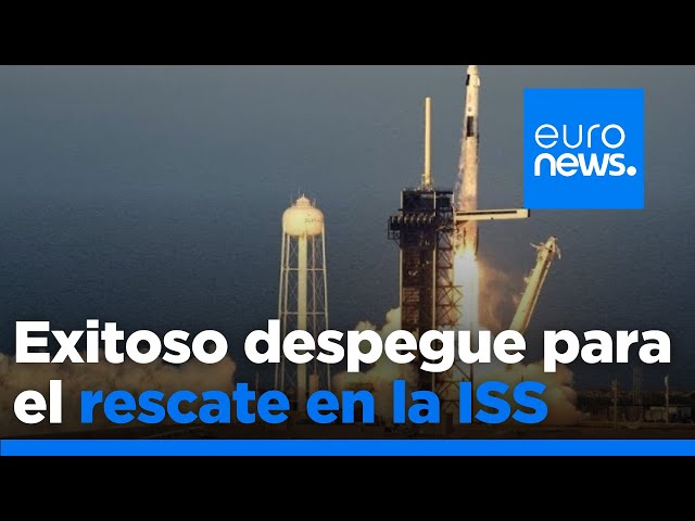 ⁣Despega con éxito la misión con el reemplazo para los astronautas varados en la ISS