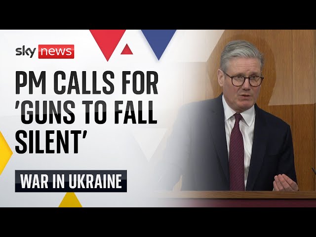 ⁣PM dodges question on Ukraine peacekeeping force | Ukraine War