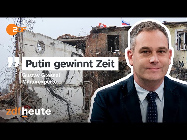 ⁣Waffenruhe-Verhandlungen: Militärexperte Gressel über Putins Strategie | ZDFheute live