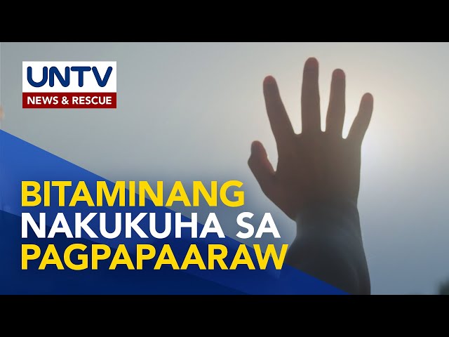 ⁣Alamin: Tamang oras ng pagpapaaraw para makakuha ng sapat na Vitamin D | Now You Know