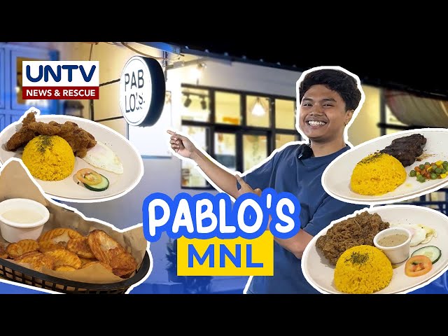 Savory meals at sweet drinks, matitikman sa isang kainan sa Valenzuela City | Food Trip