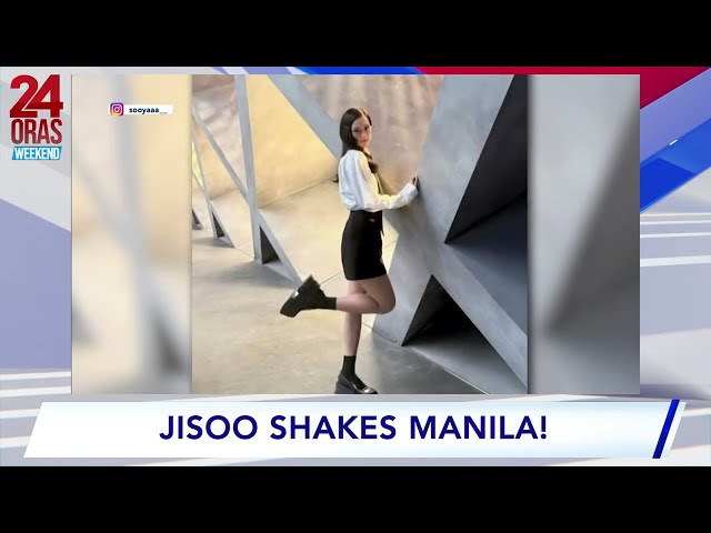 ⁣Jisoo ng BLACKPINK, pinasaya ang Filipino Blinks sa kanyang first solo... #shorts | 24 Oras Weekend