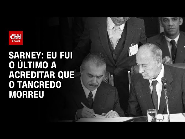 ⁣Sarney: Não estava preparado para a morte de Tancredo | AGORA CNN