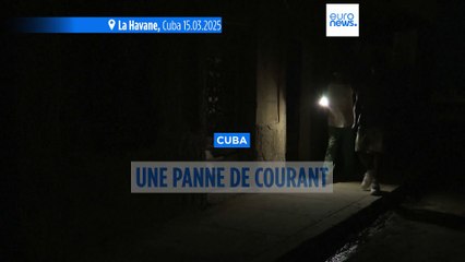 ⁣Une nouvelle coupure de courant prive Cuba d’électricité