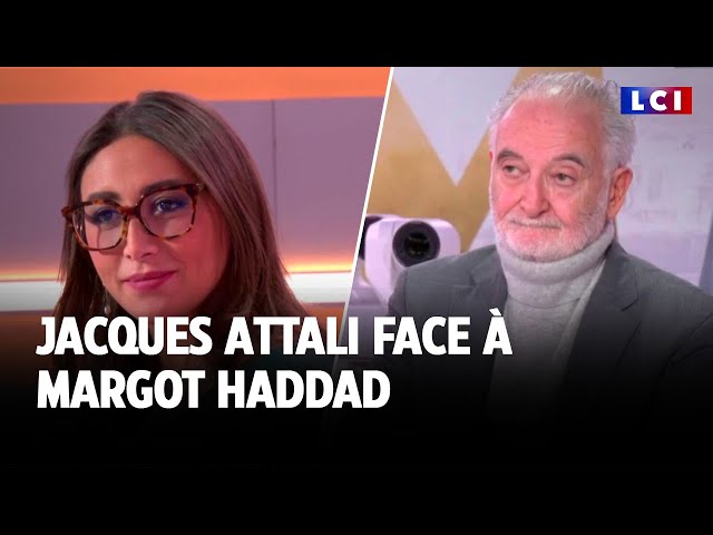 ⁣Jacques Attali face à Margot Haddad｜LCI