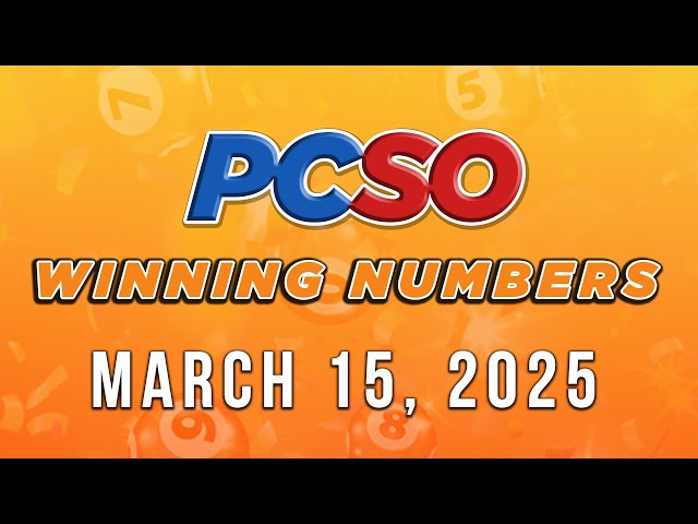 ⁣P129M Jackpot Grand Lotto 6/55, 2D, 3D, 6D, and Lotto 6/42 | March 15, 2025