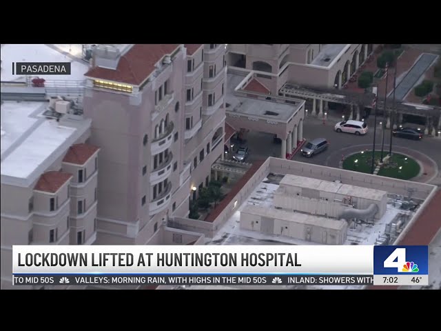 ⁣Huntington Hospital on lockdown following phone call threat