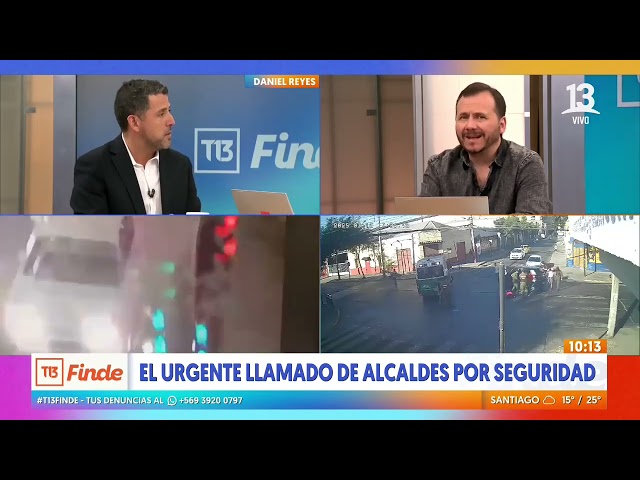 Alcalde de La Florida, Daniel Reyes en #T13Finde