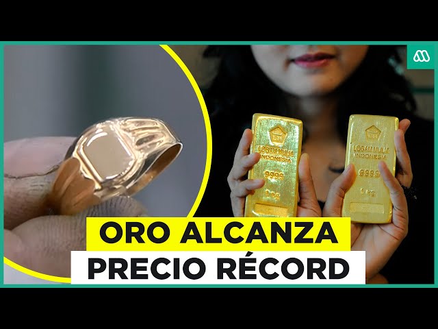 ⁣¿Conviene vender joyas de oro? Metal alcanza un precio récord tras fuerte alza