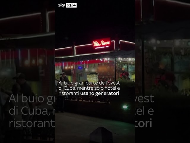 Cuba al buio, blackout a L’Avana riaccende la rabbia