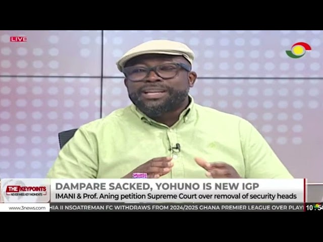 ⁣Dampare was the most transformative and impactful IGP we have had  - Senyo Hosi