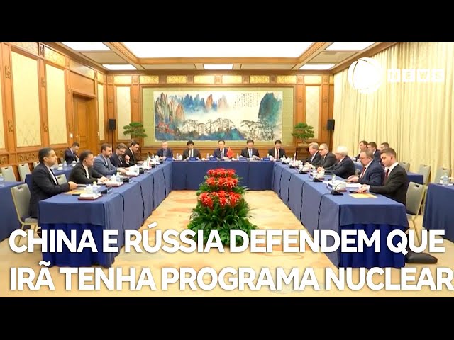 China e Rússia defendem que Irã tenha programa nuclear