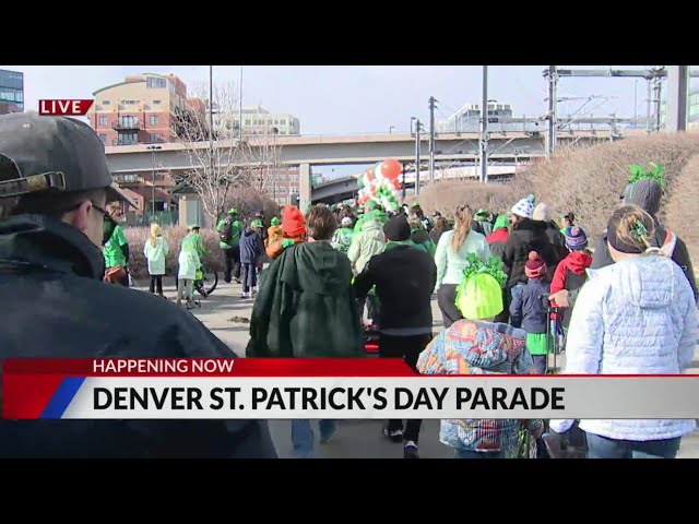 ⁣FOX31 News anchors, reporters walk in Denver St. Patrick's Day Parade