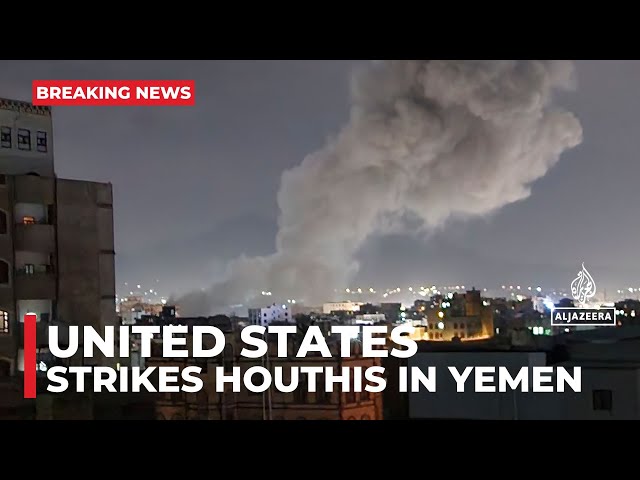 Trump announces launch of US strikes on Yemen