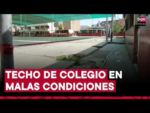 ⁣Trujillo: alumnos del colegio José Carlos Mariátegui en peligro a días del inicio de clases