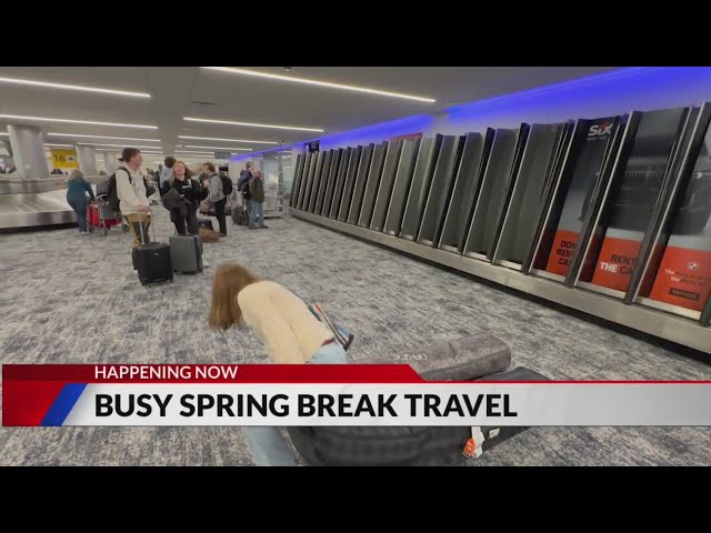 ⁣Denver airport, I-70 mountain corridor busy with spring break traffic