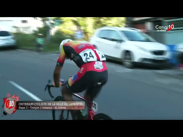 CRITERIUM CYCLISTE DE LA VILLE DU LAMENTIN (MARTINIQUE) / TRONCON 2 82,02KMS